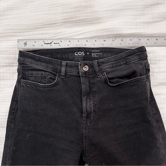 Black Straight Jeans - Picture 5 of 9